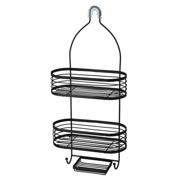 ORGANIZADOR REGADERA 3N NEGRO MATE