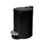 BOTE DE BASURA 3L NEGRO MATE