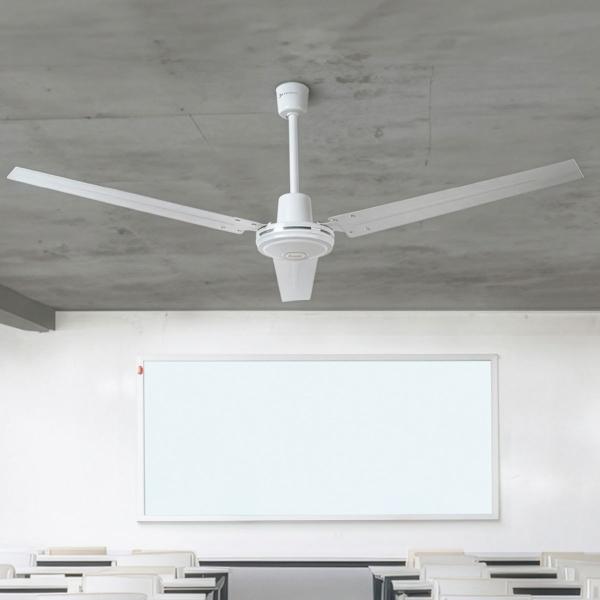 VENTILADOR DE TECHO PROMETHEUS SIN LUZ 56" BLANCO