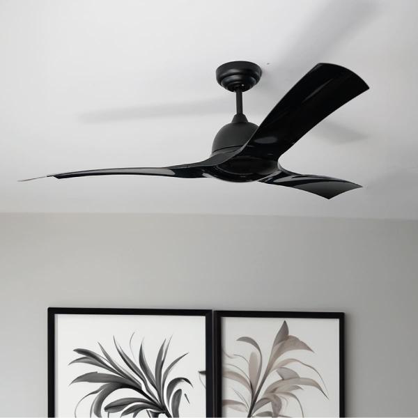 VENTILADOR DE TECHO ECLIPSE 52" NEGRO