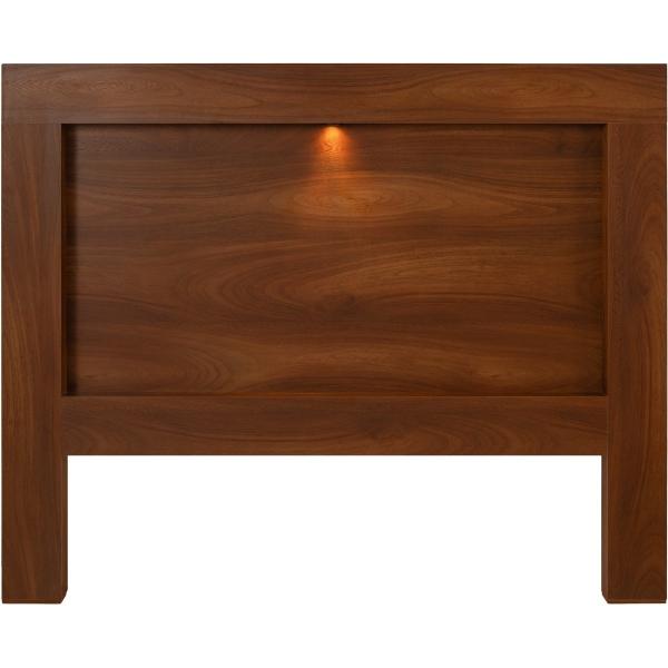 CABECERA CON LUZ KING SIZE COLOR NOGAL - MELAMINA