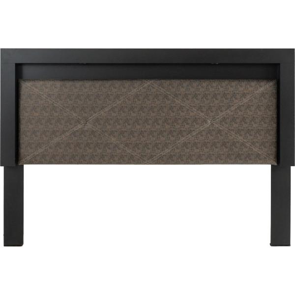 CABECERA CON LUZ KING SIZE COLOR CHOCOLATE - MADERA INDUSTRIALIZADA