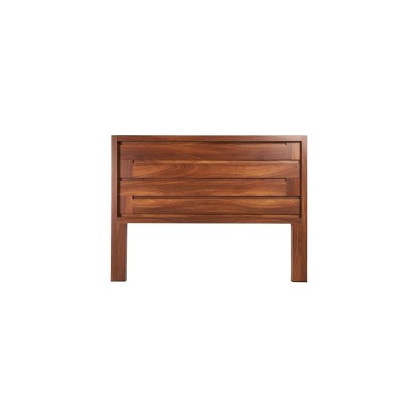 CABECERA KING SIZE COLOR NOGAL - MADERA MDF Y MELAMINA