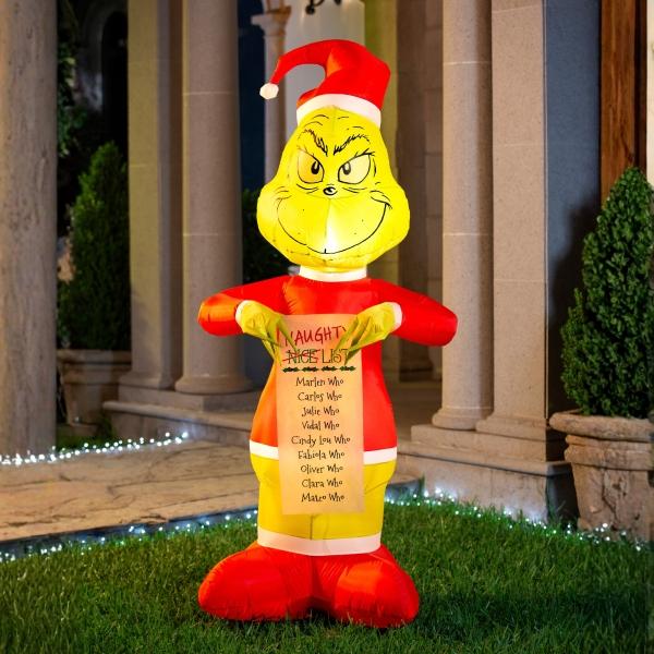 INFLABLE NAVIDEÑO GRINCH 1.9M