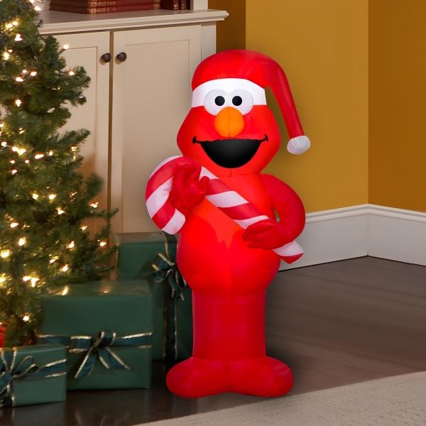 INFLABLE NAVIDEÑO ELMO 1M