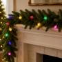 LUCES NAVIDEÑAS G12 FACETADAS LED MULTICOLOR 12 M 100 LUCES