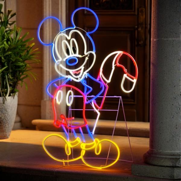 MICKEY ILUMINADO TIRA LED 1.2M NAVIDEÑO
