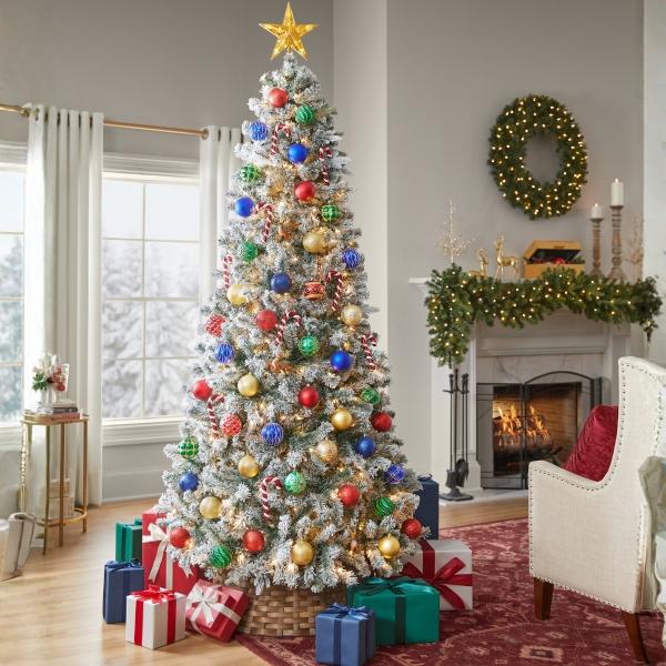 ARBOL NAVIDEÑO FESTIVE PINE 2.28M
