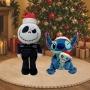 PELUCHE NAVIDEÑO STITCH / JACK MULTICOLOR POLIÉSTER 33 CM DISPONIBLE EN 2 ESTILOS