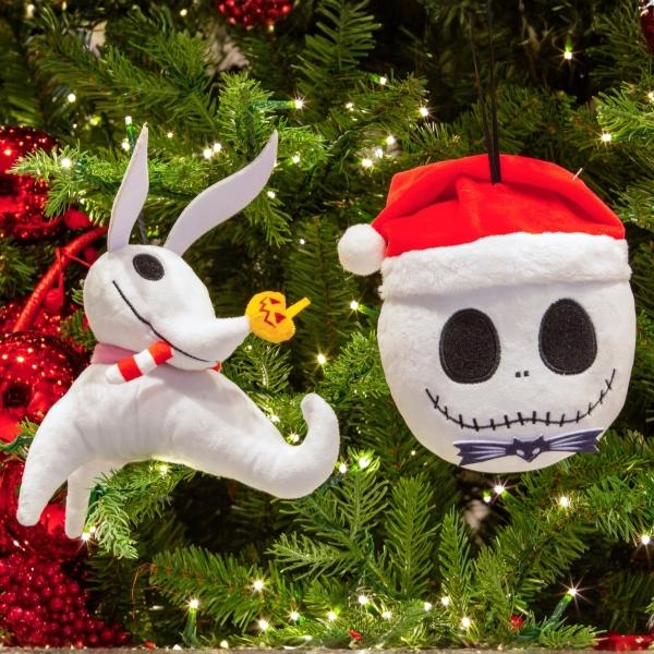 COLGANTE NAVIDEÑO PELUCHE JACK / ZERO 1 PIEZA 22 CM DOS DISEÑOS DIFERENTES