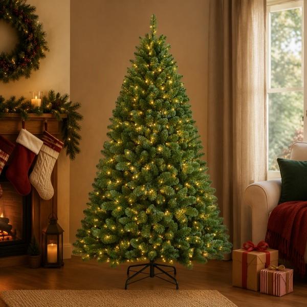 ARBOL NAVIDEÑO EMBERLIGHT 2.28M