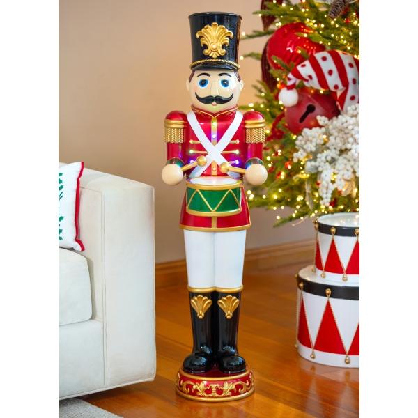 CASCANUECES NAVIDEÑO TOY SOLDIER 1M