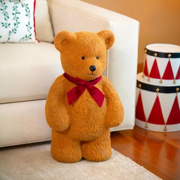 OSO NAVIDEÑO DECORATIVO 60CM