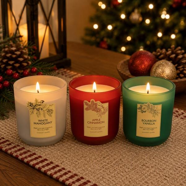3 PACK VELAS NAVIDEÑAS