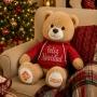 PELUCHE NAVIDEÑO OSO THE HOME DEPOT POLIÉSTER 58.42 CM