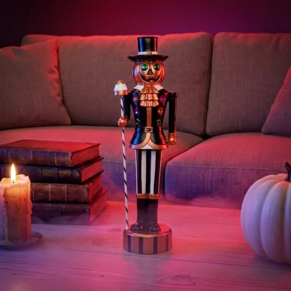 DECORACIÓN CASCANUECES CALABAZA 50 CM