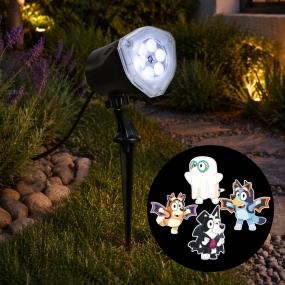 PROYECTOR HALLOWEEN BLUEY Y SUS AMIGOS CON LUZ LED