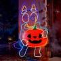 FIGURA LED BLUEY HALLOWEEN 1.21 M CON LUZ LED