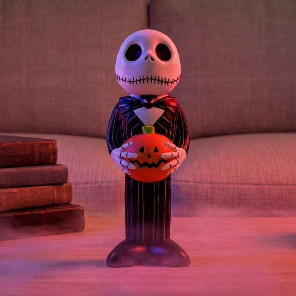 DECORACIÓN JACK SKELLINGTON ILUMINADO 64 CM
