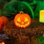 DECORACIÓN CALABAZA ANIMADA 21 CM
