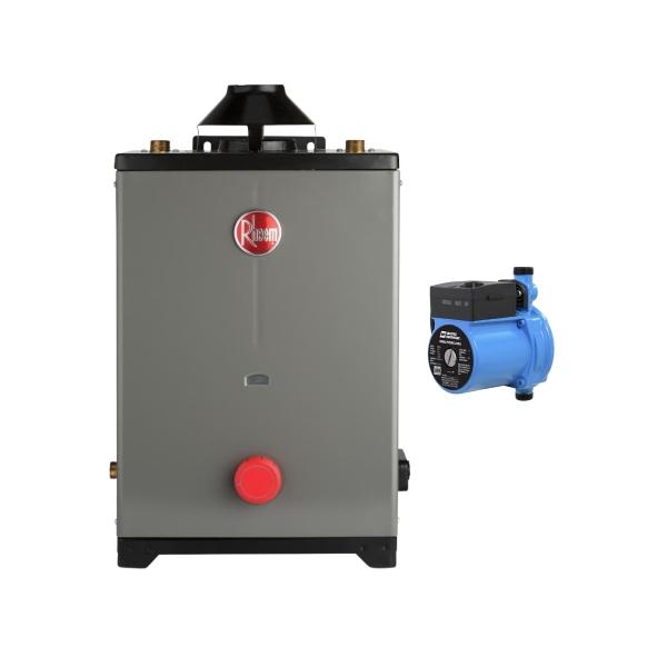 COMBO CALENTADOR INSTANTANEO LP 8L Y BOMBA PRESURIZADORA 1/6 HP