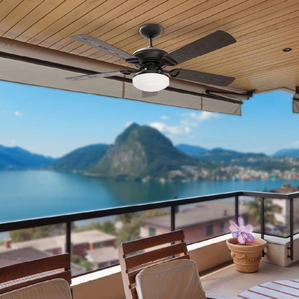 VENTILADOR DE TECHO JANEIRO 52" CHOCOLATE