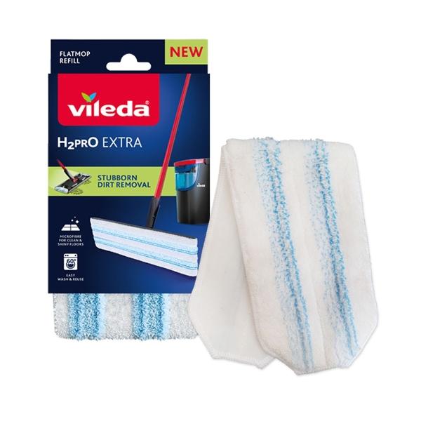 REPUESTO MOPA PLANA DE MICROFIBRA H2PRO