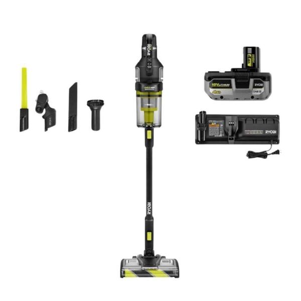 ONE+ HP 18V KIT DE ASPIRADORA AVANZADA SERIE WHISPER CON BATERIA DE 4AH Y CARGADOR