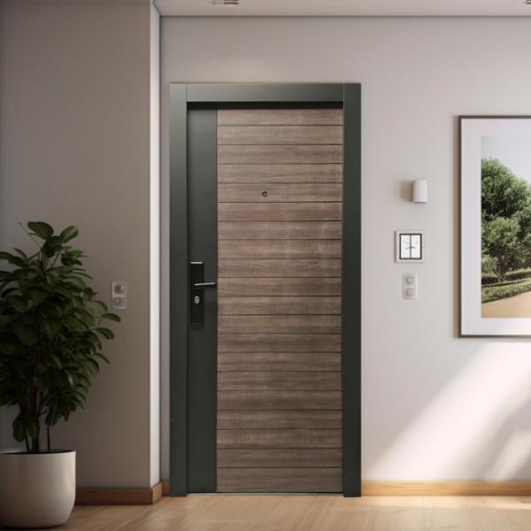 PUERTA DE SEGURIDAD MAGNUM II DERECHA 96 X 213 CM