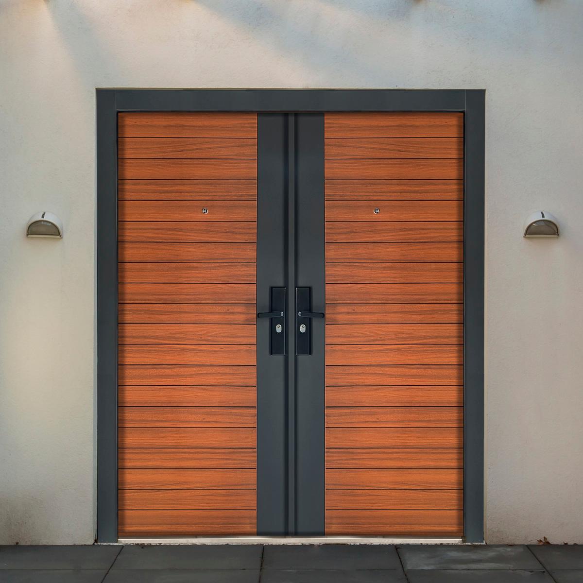 Puerta de seguridad ontario ii doble 180 x 213 cm