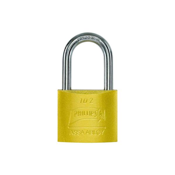 CANDADO DE HIERRO GANCHO LARGO 38MM LATON