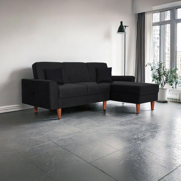 SOFÁ CAMA ESQUINERA LONDRES SIN BRAZOS GRIS