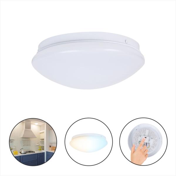 LAMPARA LED MOON DE SOBREPONER EN TECHO 10W, TEMPERATURA AJUSTABLE