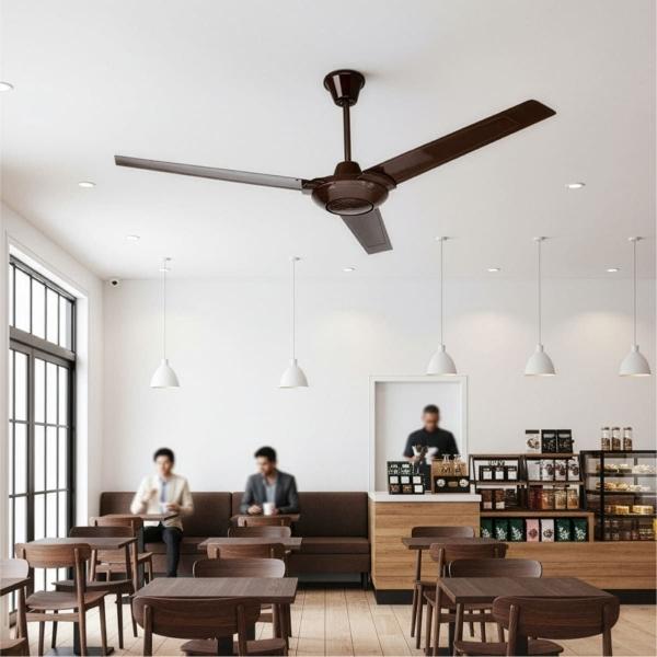 VENTILADOR DE TECHO TIFON 56" CHOCOLATE