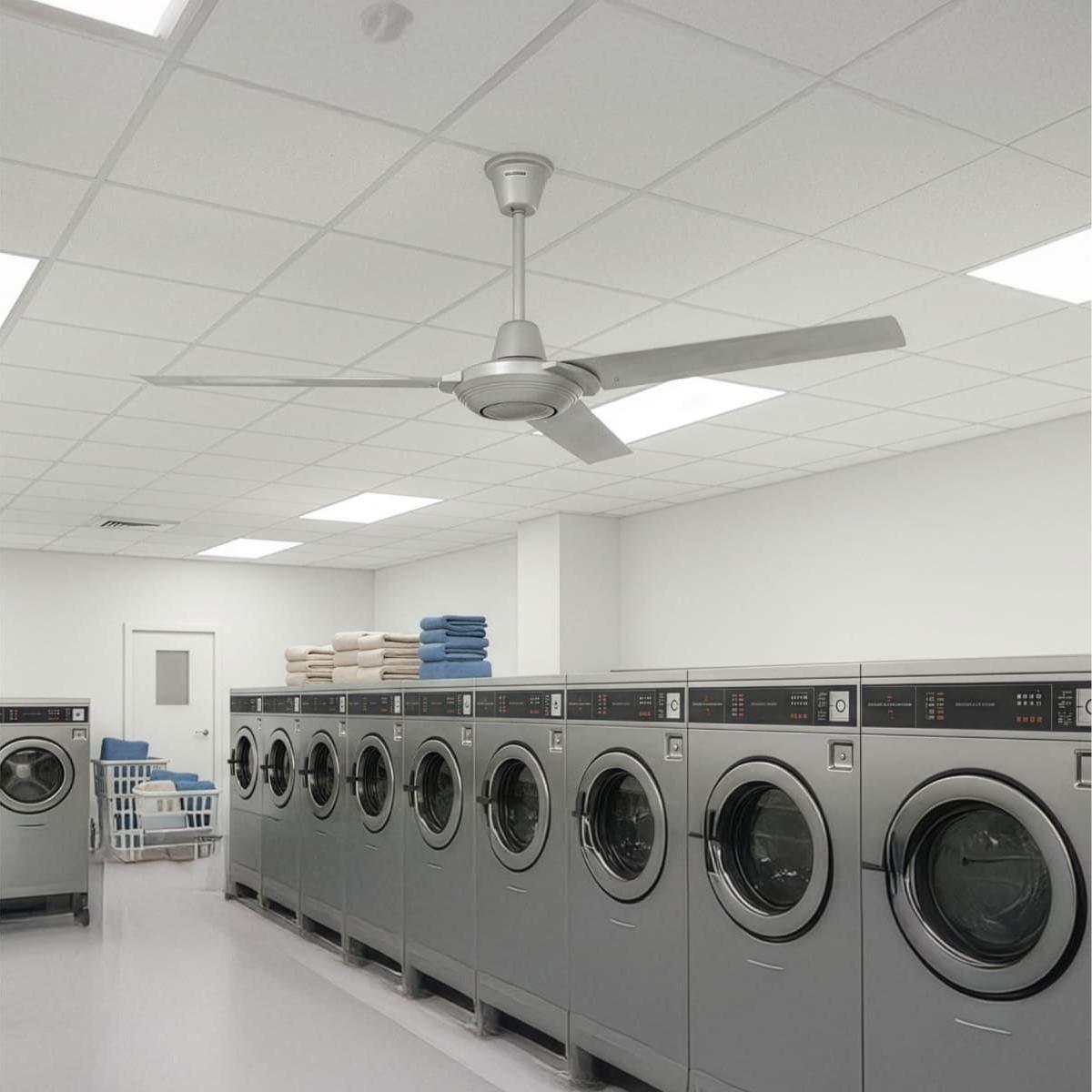 Ventilador de techo tifon 56" satinado