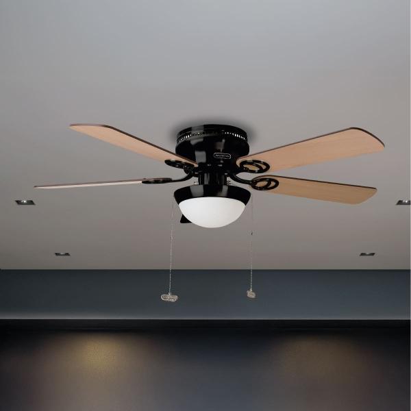 VENTILADOR DE TECHO METRO 42" NEGRO