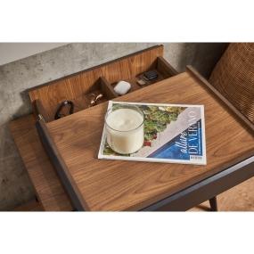 SET DE 2 BURÓS CON 1 CAJÓN COLOR NEGRO - MDF Y MELAMINA