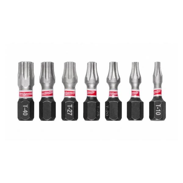 PUNTA DE IMPACTO TORX SHOCKWAVE DE 1" 7 PIEZAS