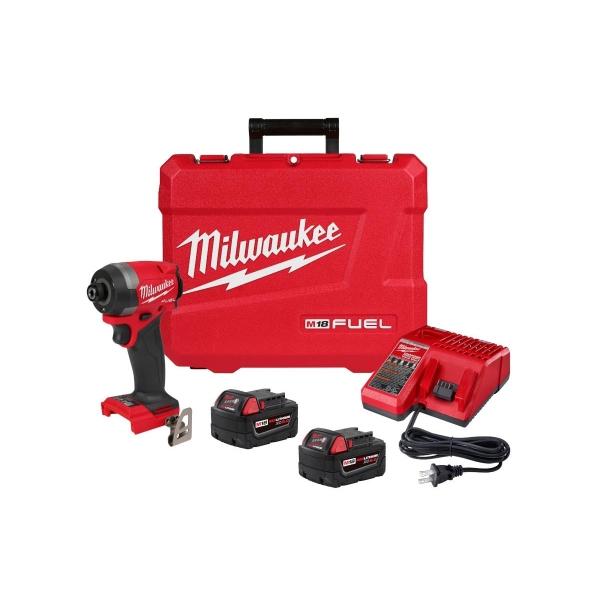 KIT DESTORNILLADOR DE IMPACTO HEXAGONAL M18 FUEL DE 1/4"
