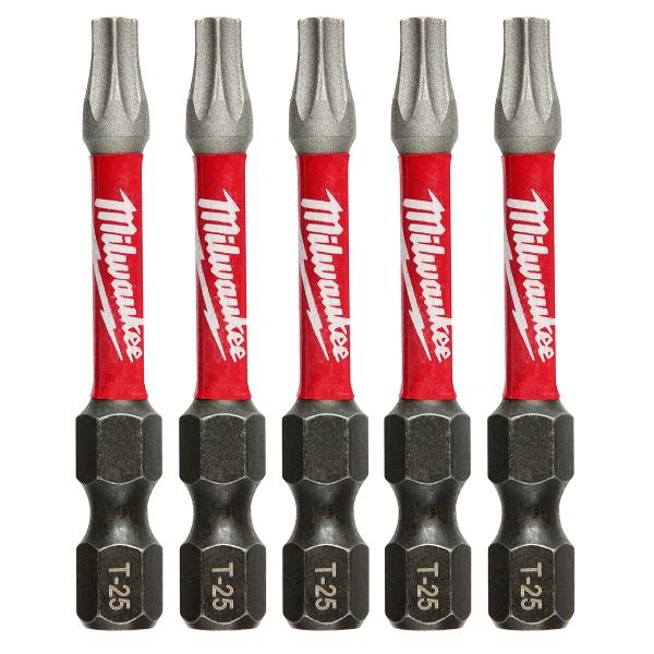 PUNTA DE IMPACTO TORX SHOCKWAVE T25 DE 2"