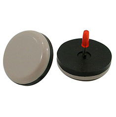 DESLIZADORES PARA ALFOMBRAS DE 2.2 CM GRIS 8 PIEZAS