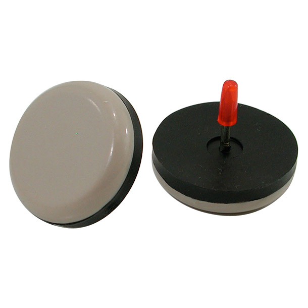 Deslizadores para alfombras de 2.2 cm gris 8 piezas