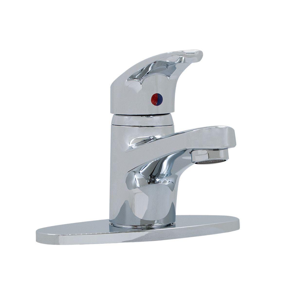 Mezcladora para lavabo monomando abs acabado cromo