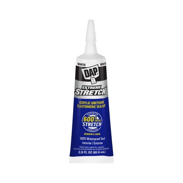 DAP SELLADOR ACRÍLICO PARA PUERTAS Y VENTANAS EXTREME STRETCH 82.8 ML BLANCO