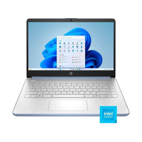 LAPTOP HP (14-DQ6012DX) 14" INTEL N150 4GB 128GB UFS W11 AZUL