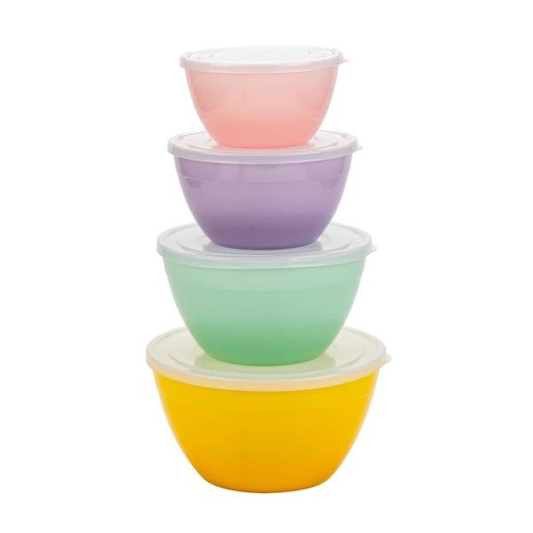 SET DE RECIPIENTES CON TAPA PARA COCINA