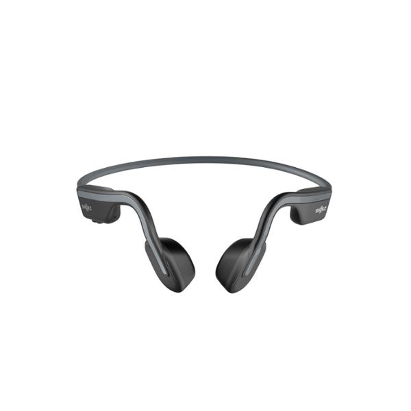 AUDÍFONOS SHOKZ OPENMOVE GRIS DE CONDUCCIÓN ÓSEA 6 HORAS DE BATERÍA