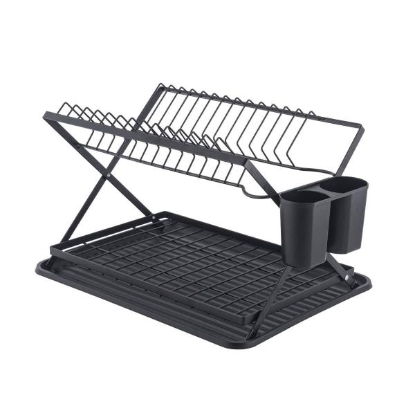 ESCURRIDOR PLEGABLE 2 NIVELES NEGRO