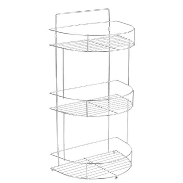 ORGANIZADOR PARA BAÑO 3 NIVELES CROMO