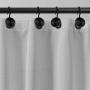 CORTINA DE BAÑOS DISEÑO PUNTOS TRANSPARENTE